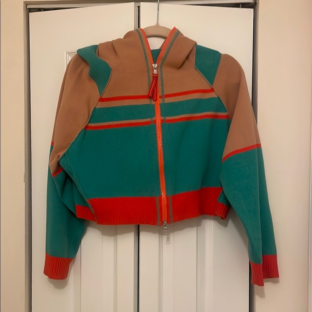 Colorful Zip-Up Hoodie